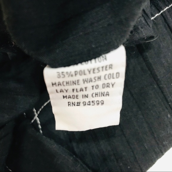 Pop Icon Wrinkled Look Short Sleeve Shirt, Black, Medium - Picture 4 of 5